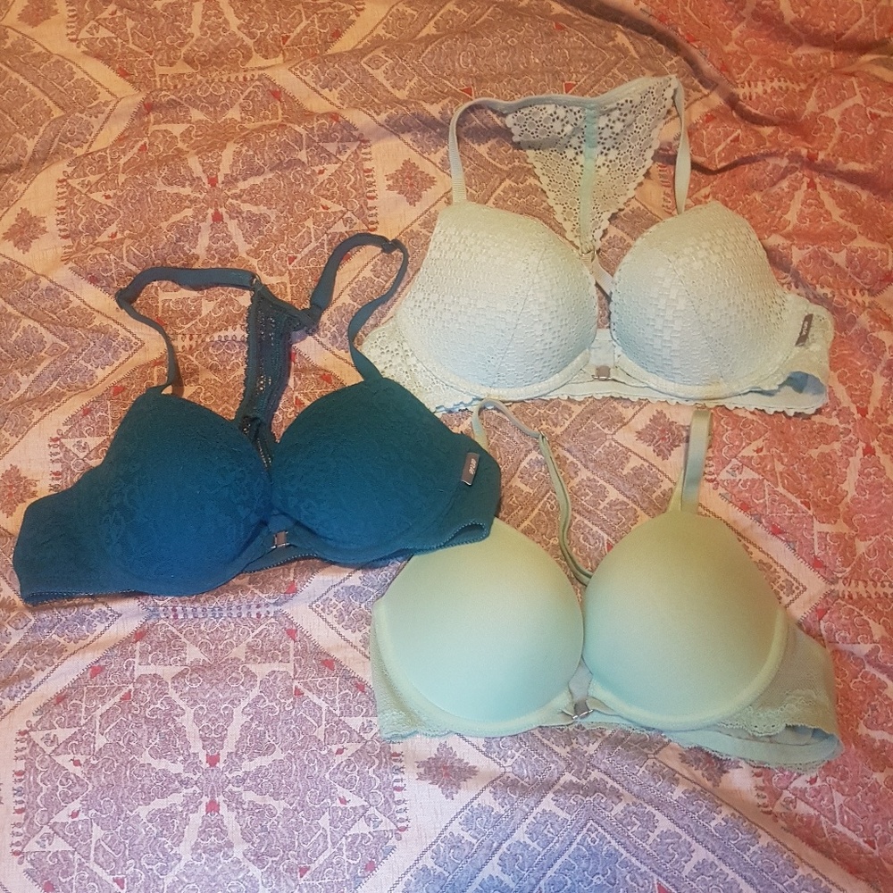 Set of 3 racerback aerie bras - Picture 1 of 4